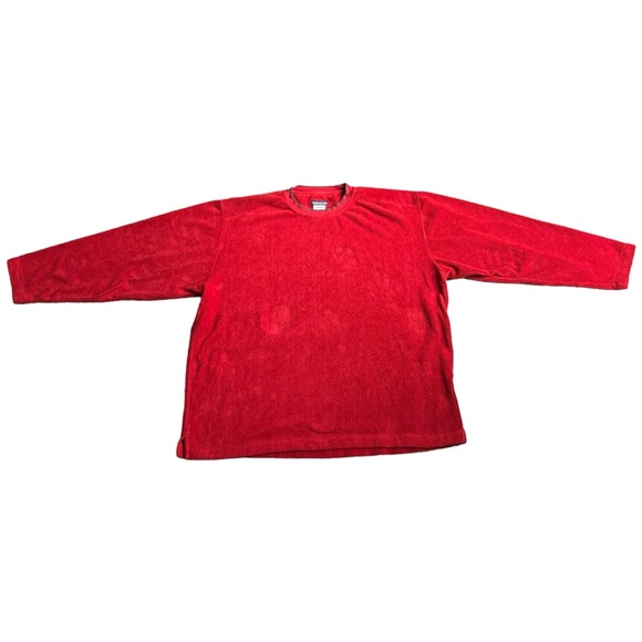 Vintage Patagonia Fleece Rhythm Pullover Red Mens Size X-Large Sweater - Picture 3 of 16